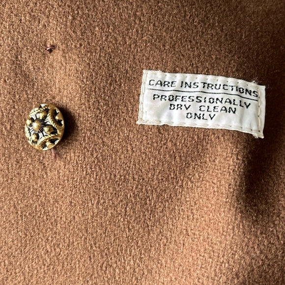 Vintage 60’s Tweed Coat‎ M. Liman Co. Penguin Fashions Brown Tan Size Various - Picture 13 of 16